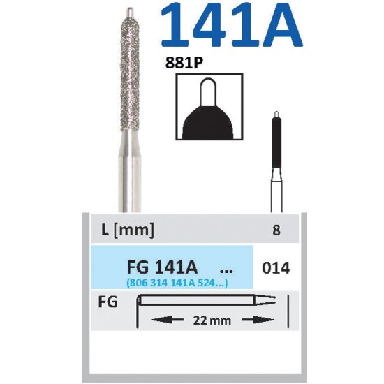 Diamond burs -141A