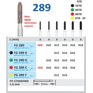Diamond burs -289