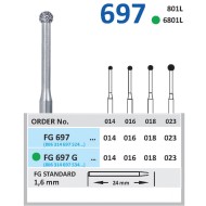 Diamond burs -697