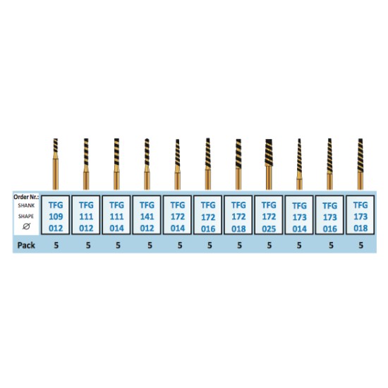 Lion Diamond burs -Turbo