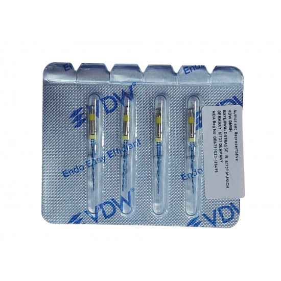 VDW. RECIPROC blue (R50)4's