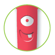 GUM Kids Monsterz Toothbrush (2+ years) (901)