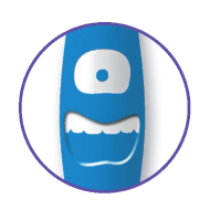 GUM Kids Monsterz Toothbrush (5+ years) (902)